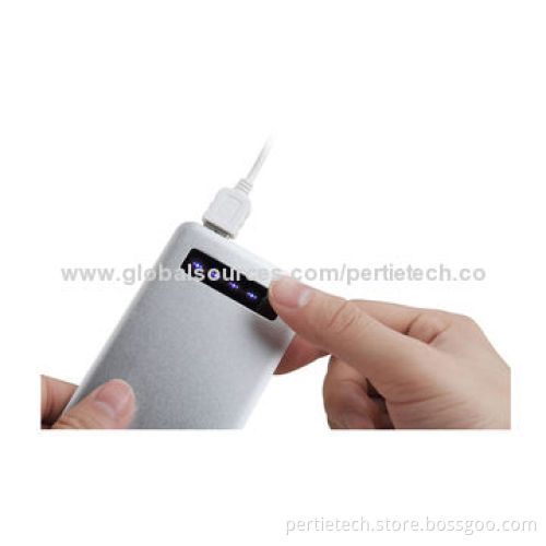 7.5mm thickness easily slips into any pocket power banks
